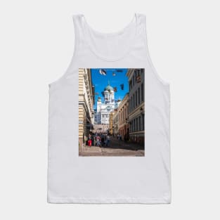 Helsinki Cathedral from Alley Tank Top